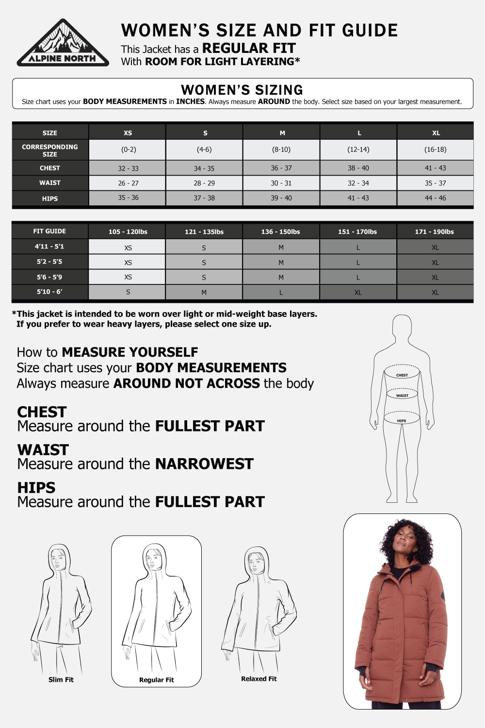 AULAVIK | PARKA À CAPUCHE MI-LONGUE EN DUVET VÉGAN (RECYCLÉE) POUR FEMME, ÉRABLE