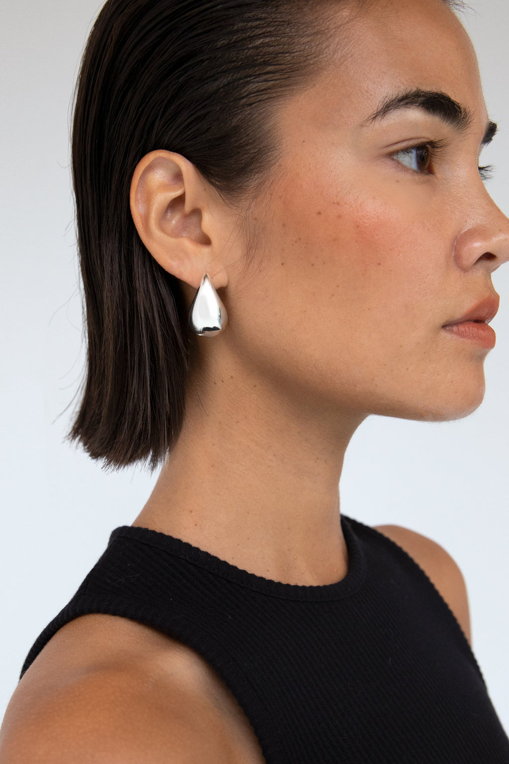 GRANDES BOUCLES D'OREILLES PENDANTES À BULLES