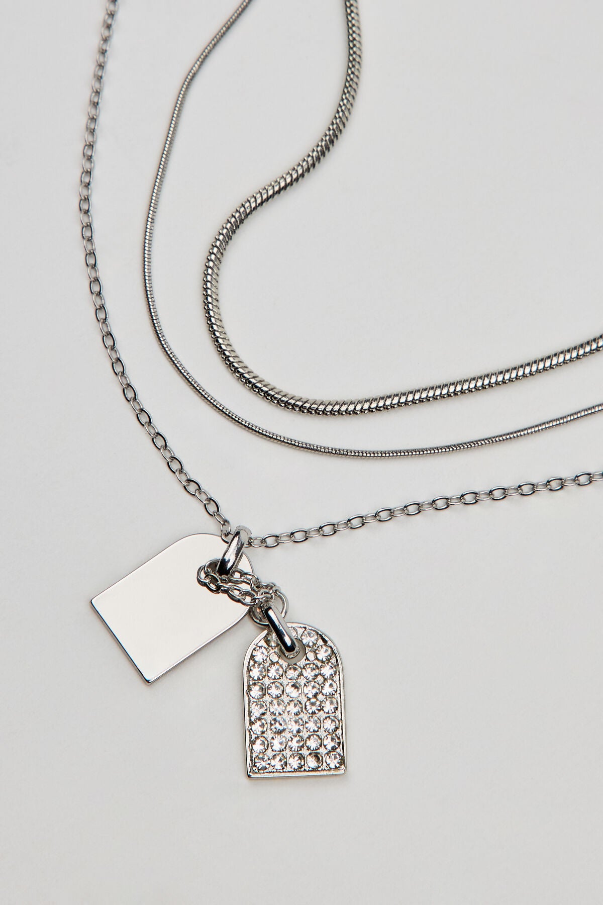 Lot de 3 colliers avec plaques d'identité pour chien