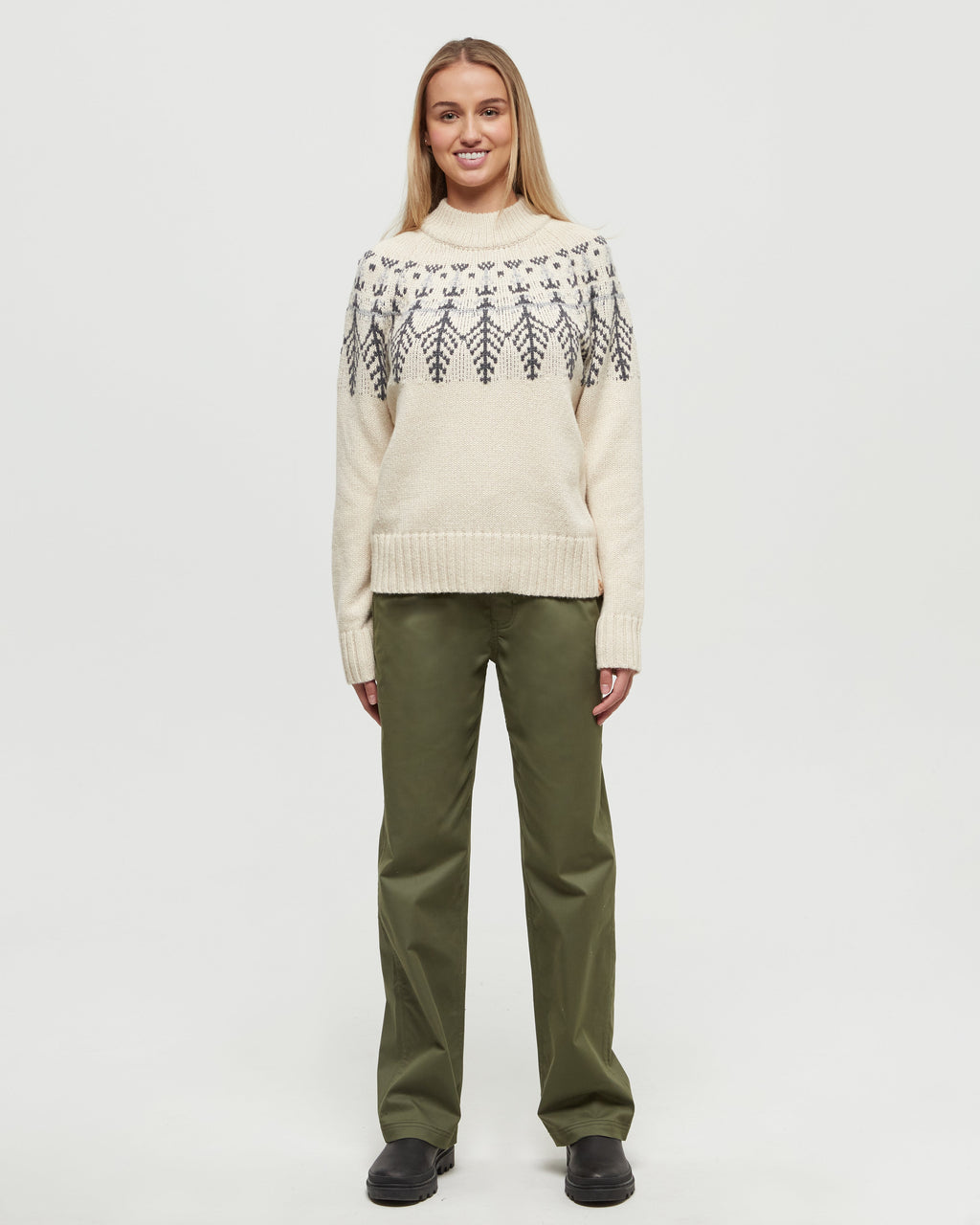 Highline Wool Intarsia Sweater