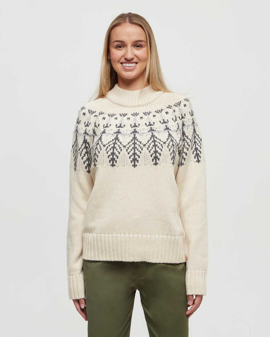 Highline Wool Intarsia Sweater