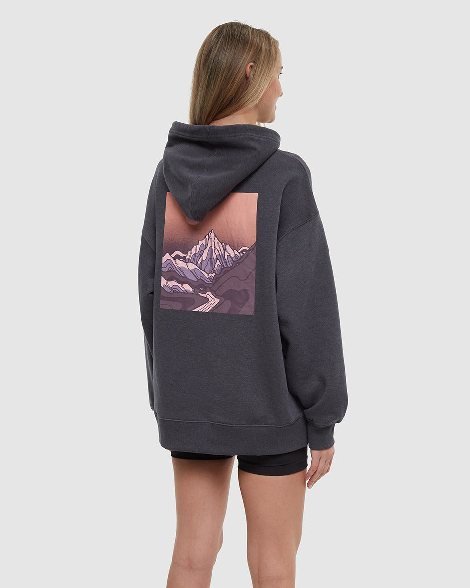 Emerald Edge Oversized Hoodie