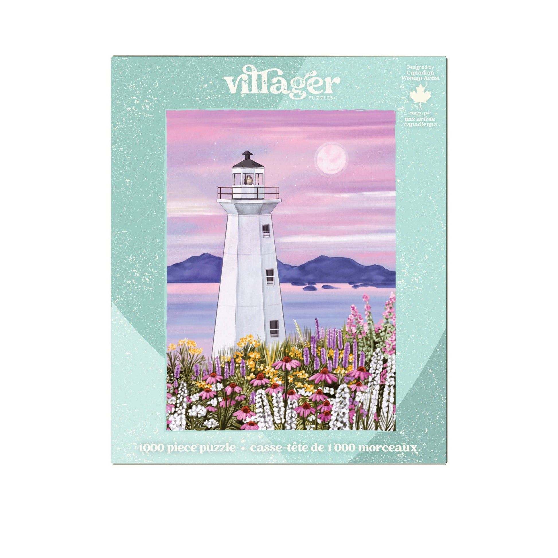 Harbour Lighthouse| 1000-Piece Puzzle for Adults | Designed in Canada by Susie Armstrong
