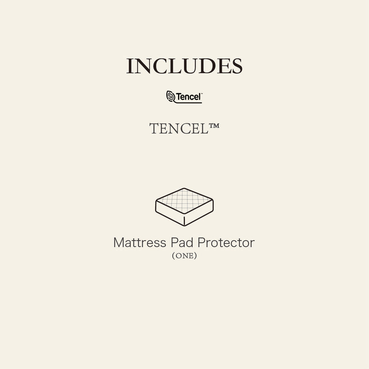 TENCEL™ Lyocell Mattress Pad Protector