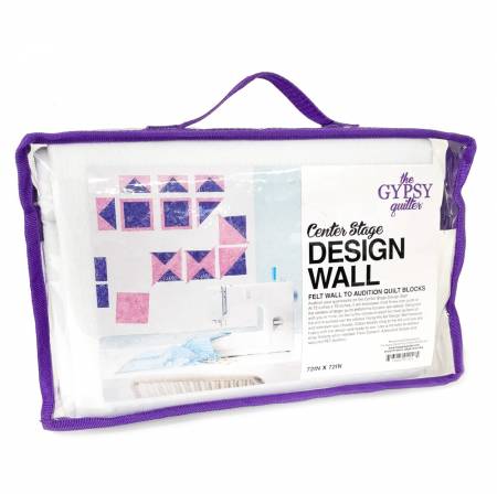 Gypsy Quilter Center Stage Design Wall White 72in x 72in