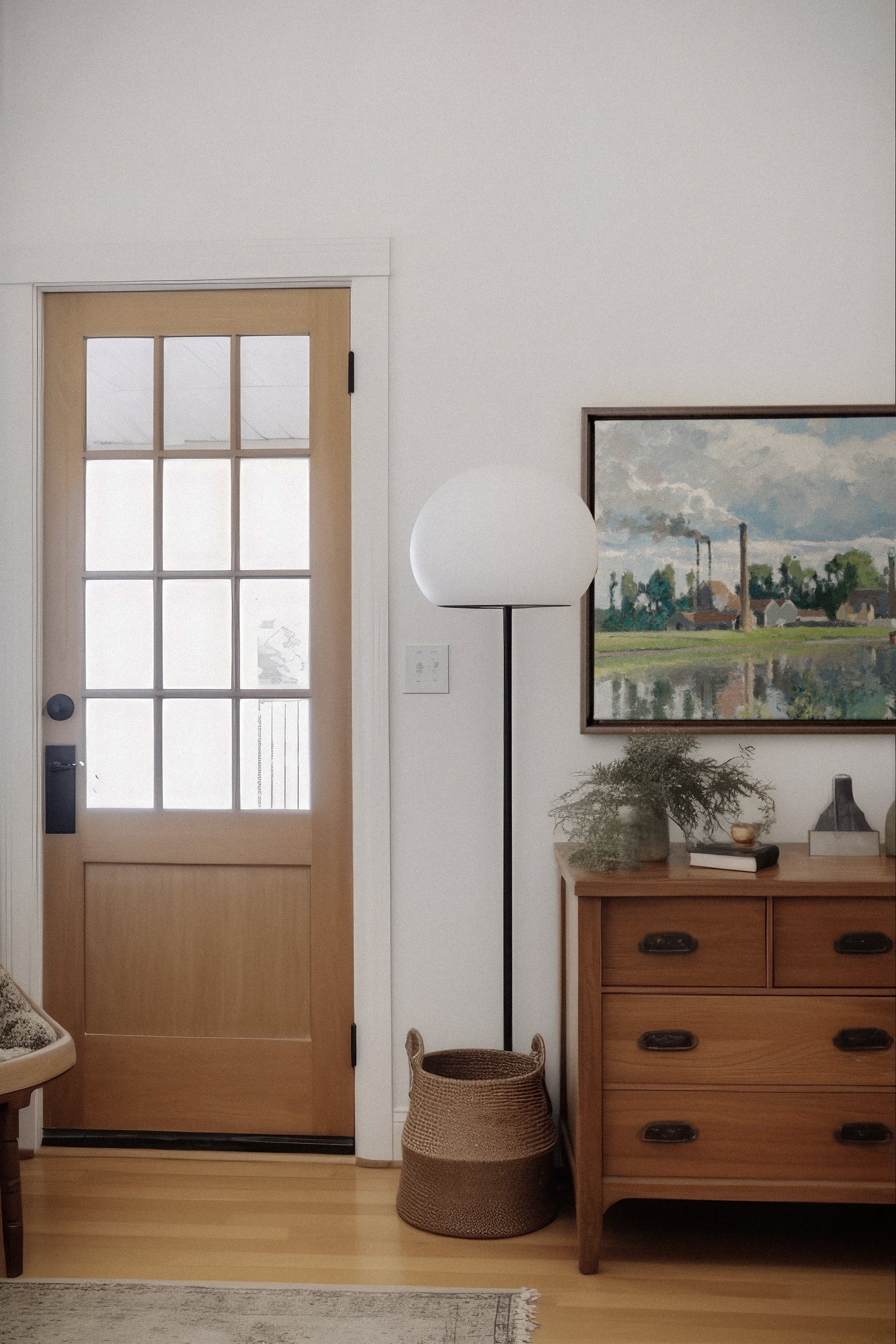 THE RIVER OISE, Stretched Canvas Artwork