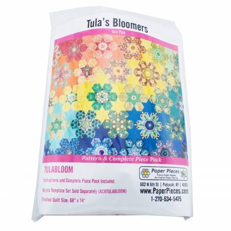 Tula Pink - Pack de pièces en papier pour Tula's Bloomers, patron complet inclus
