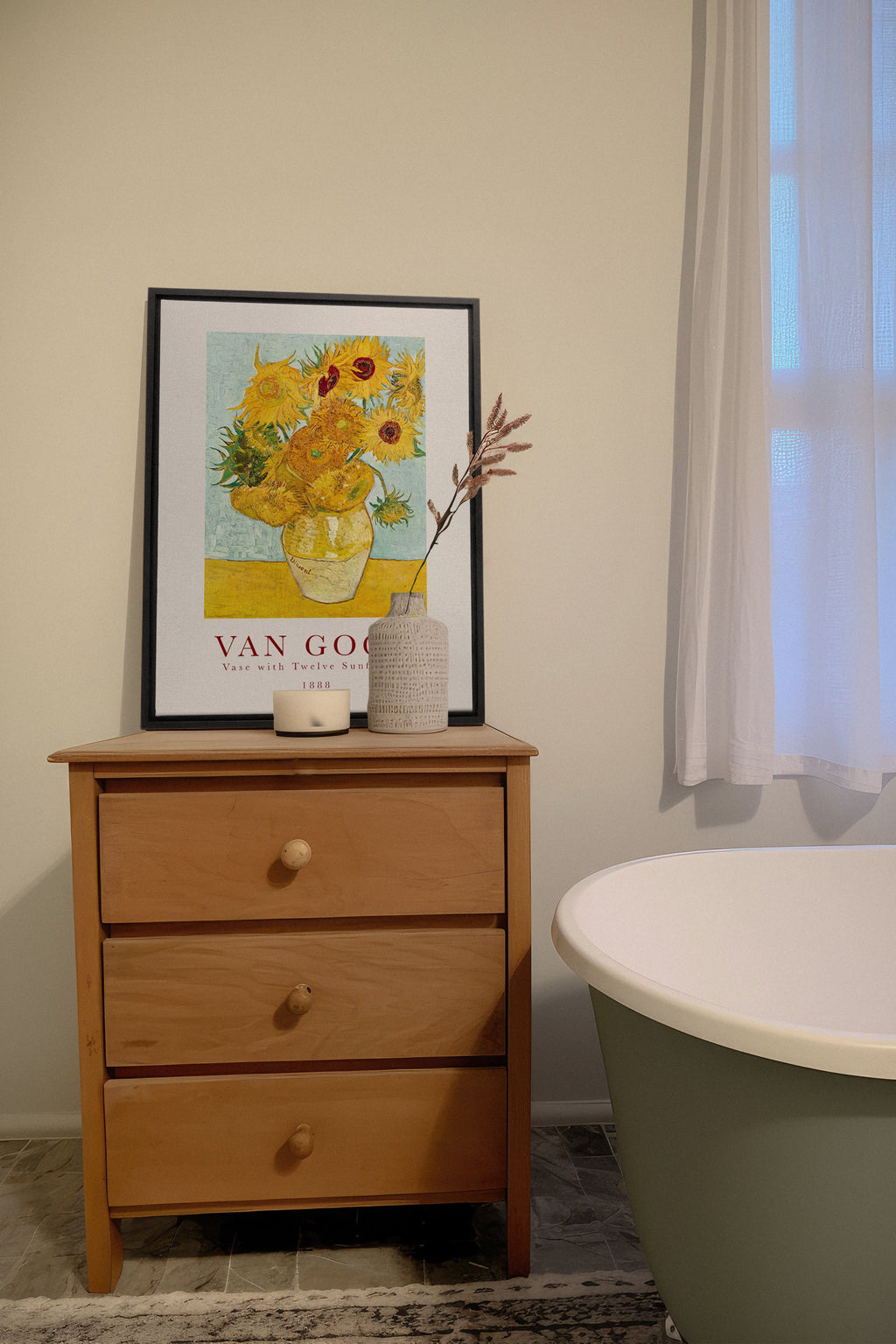 TWELVES SUNFLOWERS, Stretched Canvas Artwork