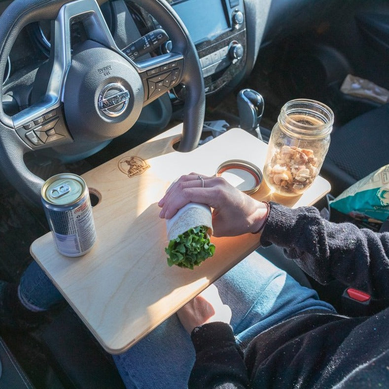 Wooden Steering Wheel Tablet for Car