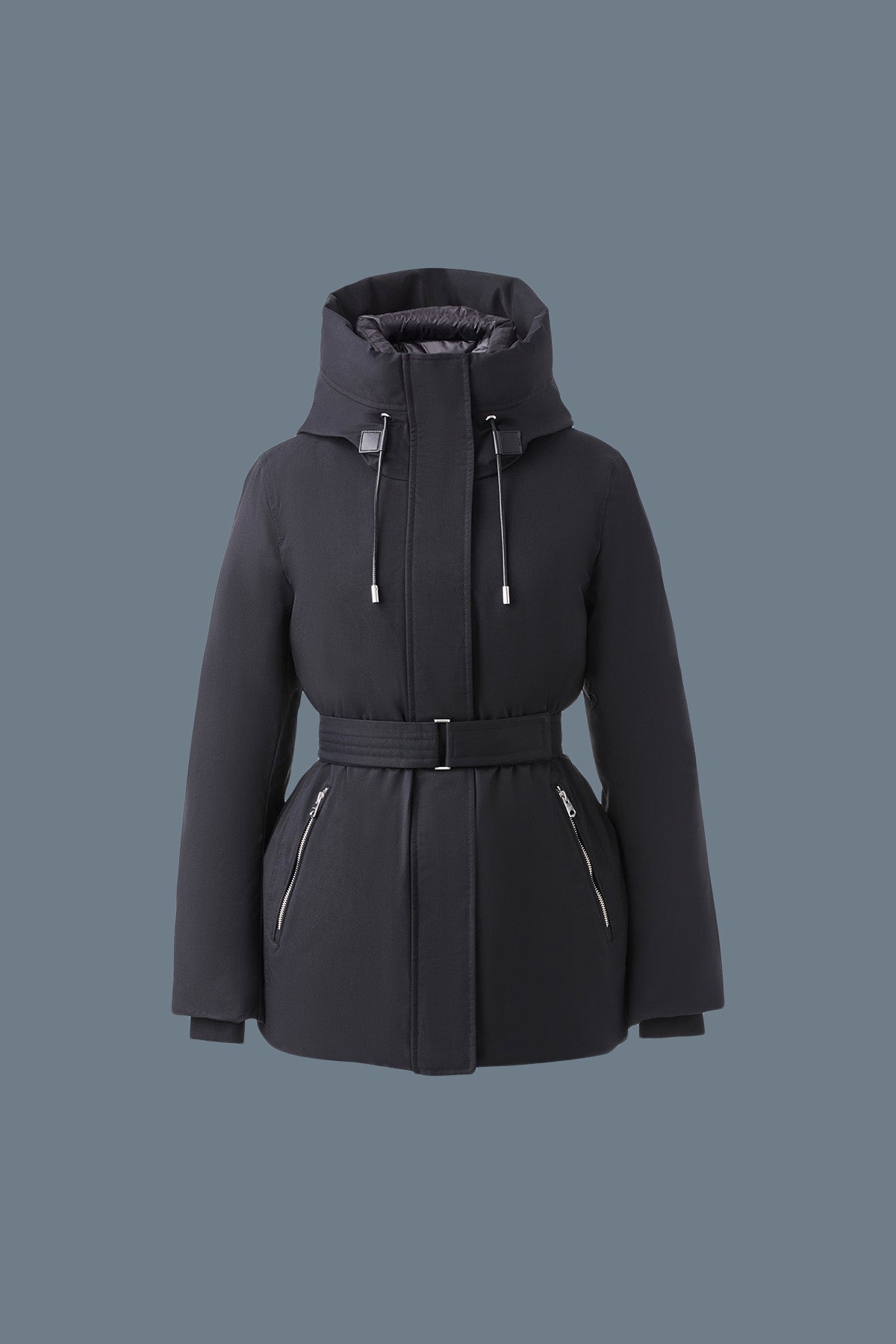 Parka en duvet 2 en 1 JENI-NFZ avec plastron amovible