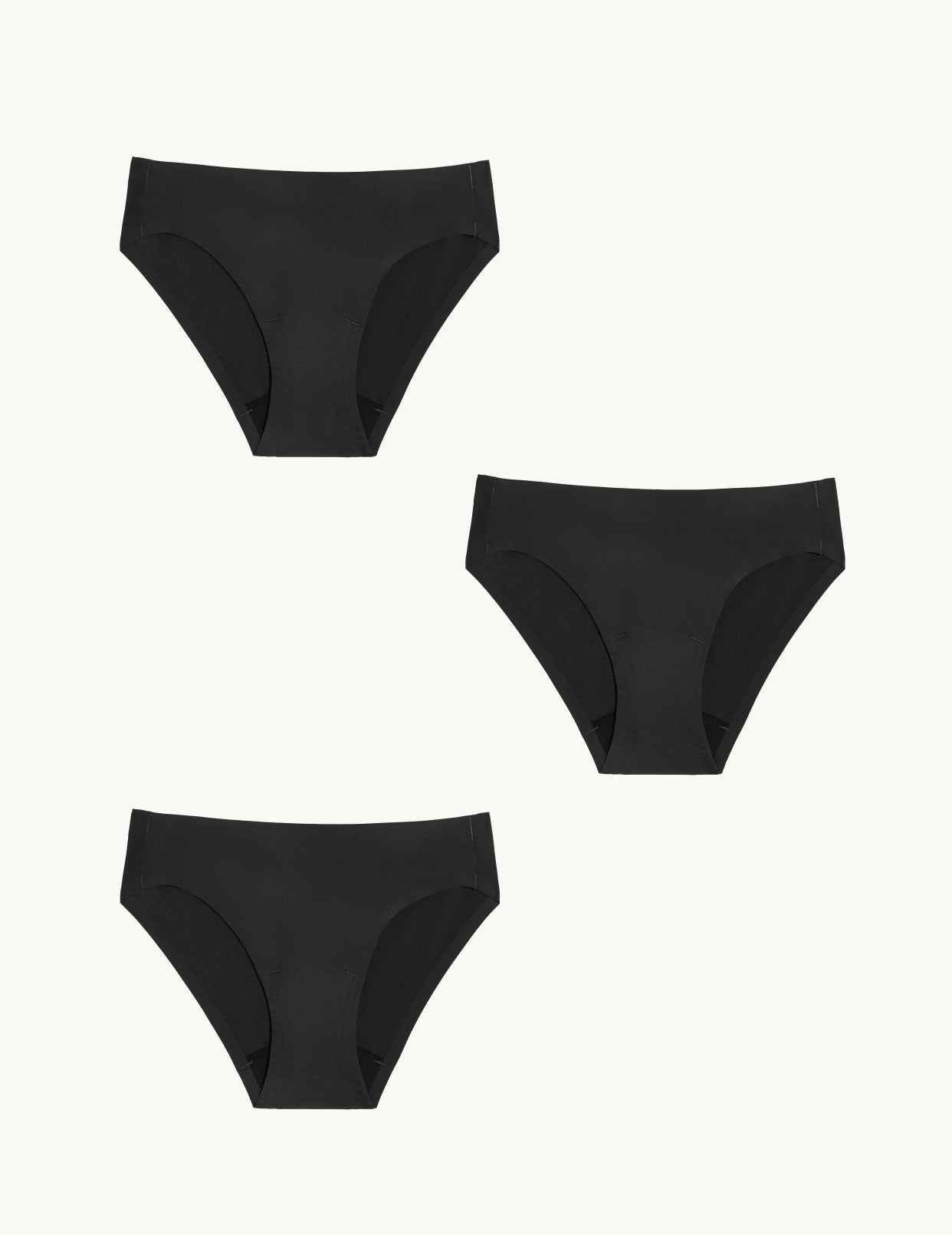 Teen Light Leakproof No-Show Bikini 3-Pack