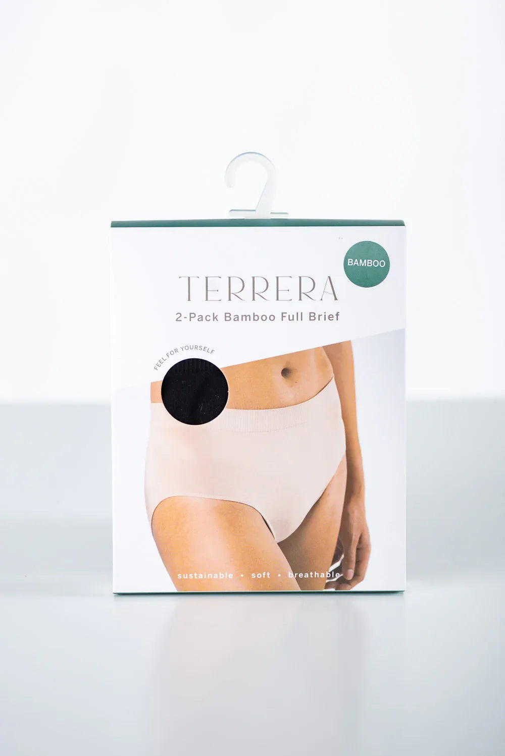 2-Pack Full Brief Bamboo Underwear - Black