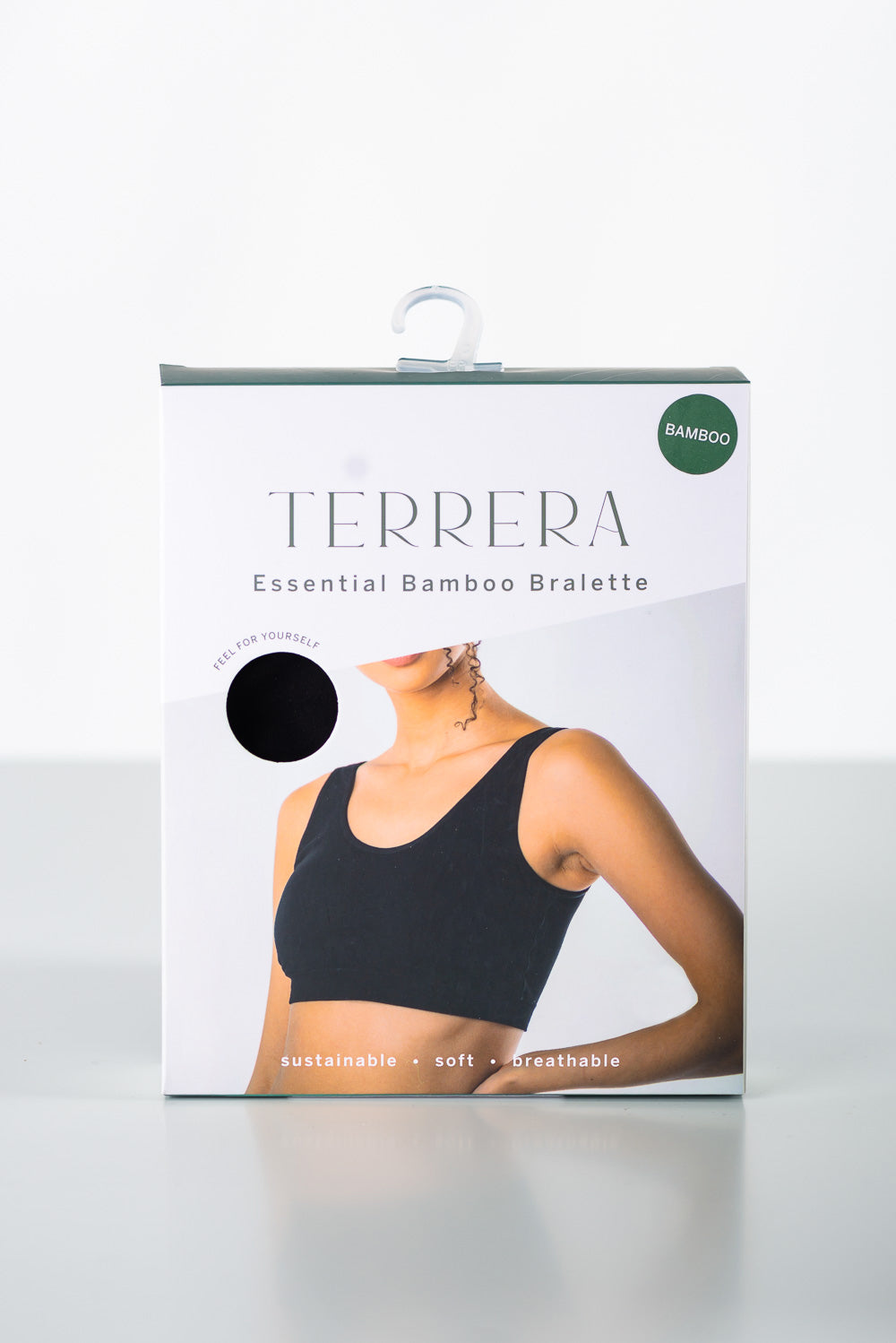 Essential Bamboo Bralette - Black