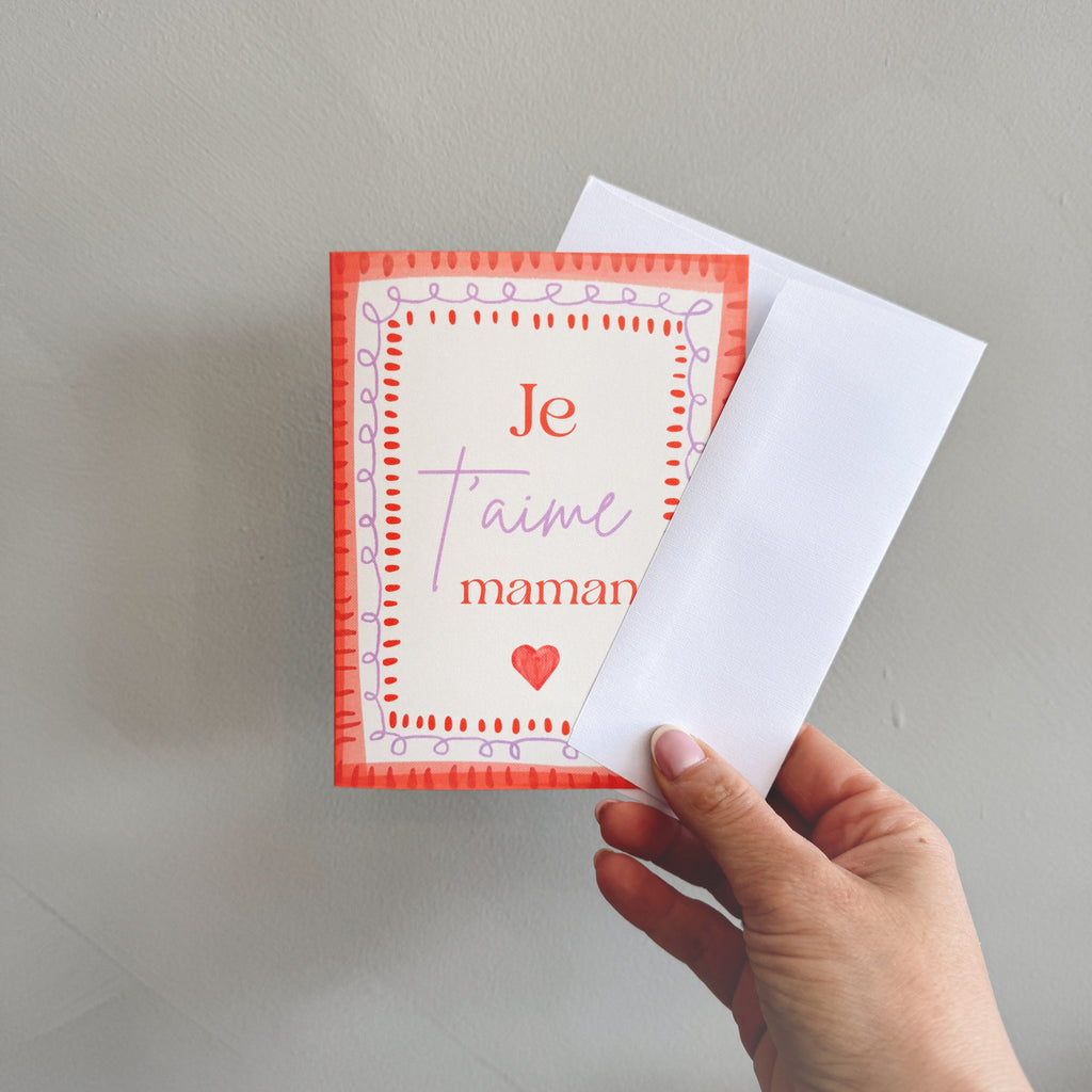 Greeting Card - I Love You Mom