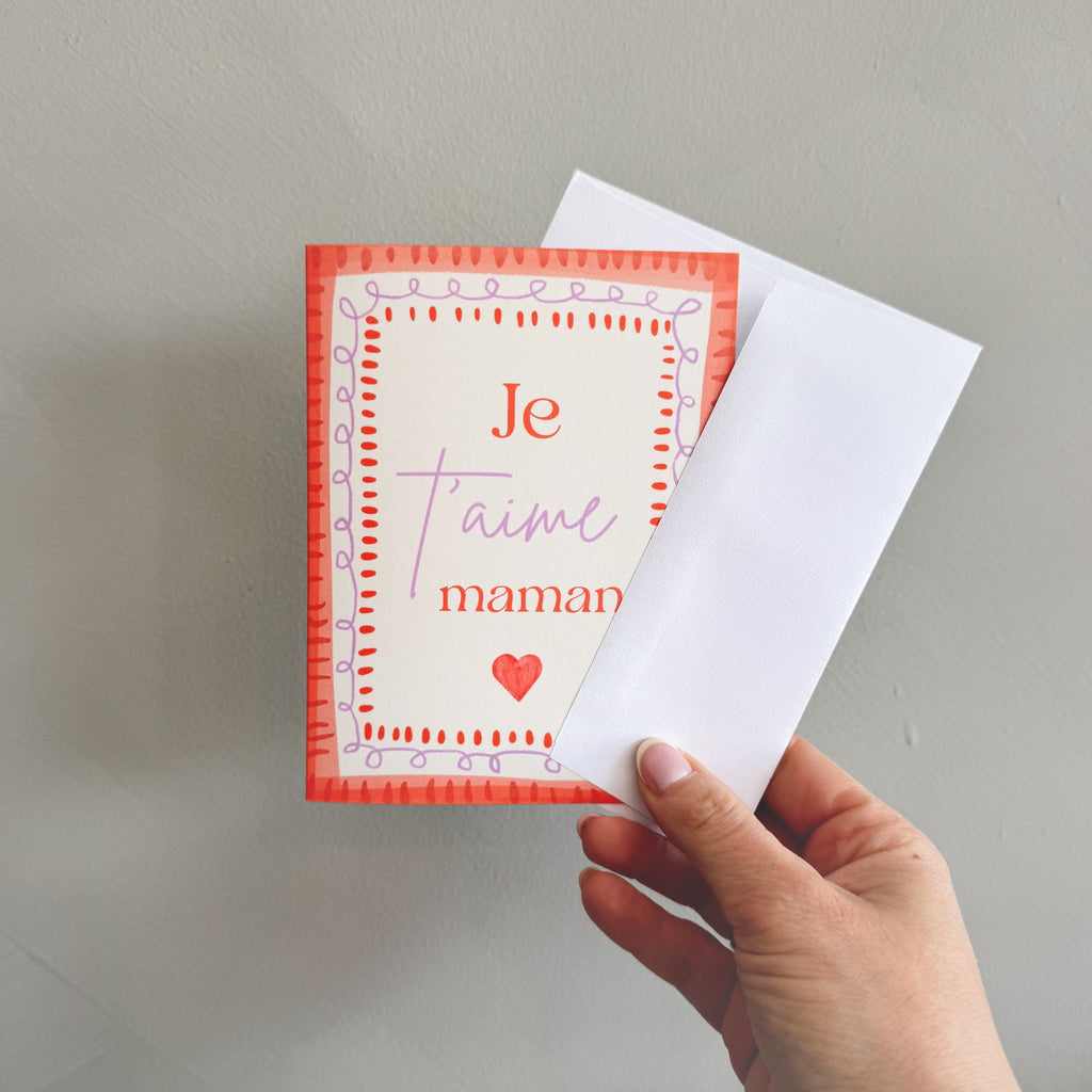 Greeting Card - I Love You Mom