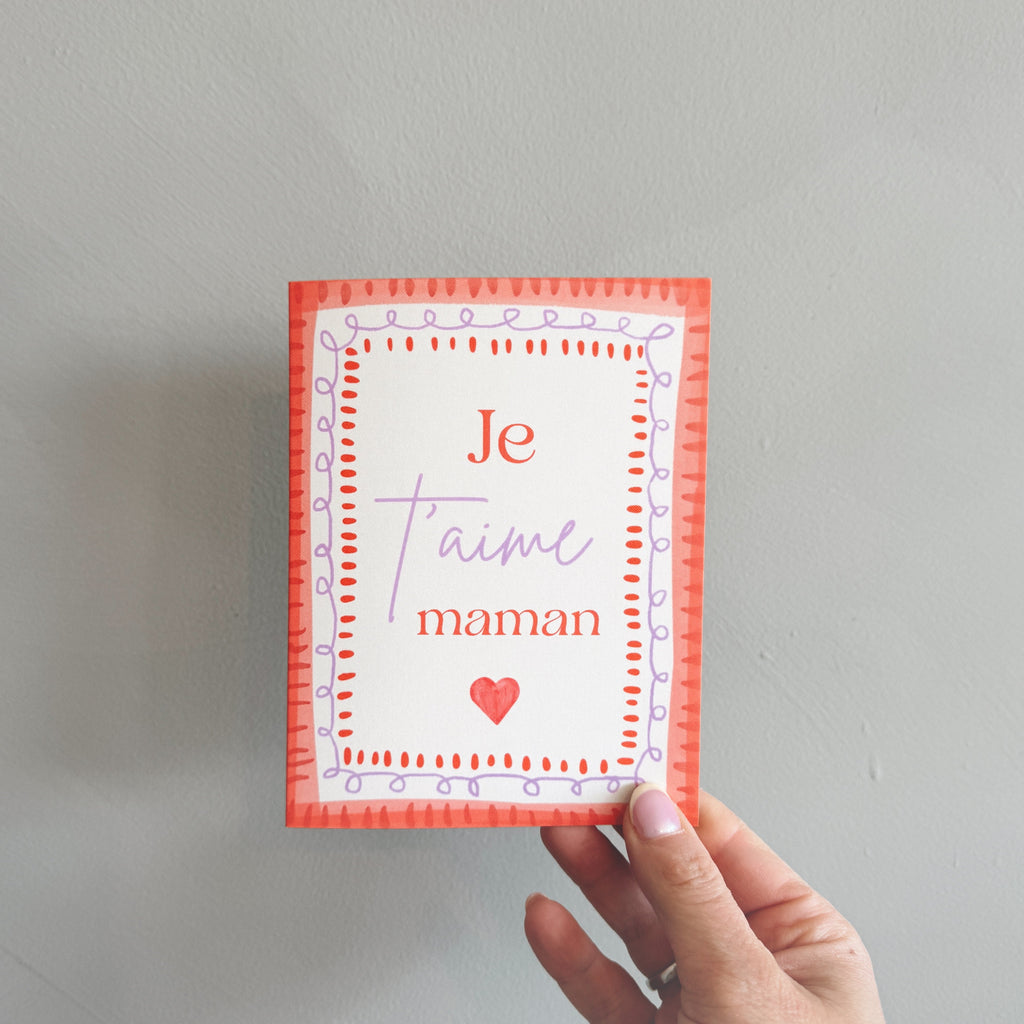 Greeting Card - I Love You Mom