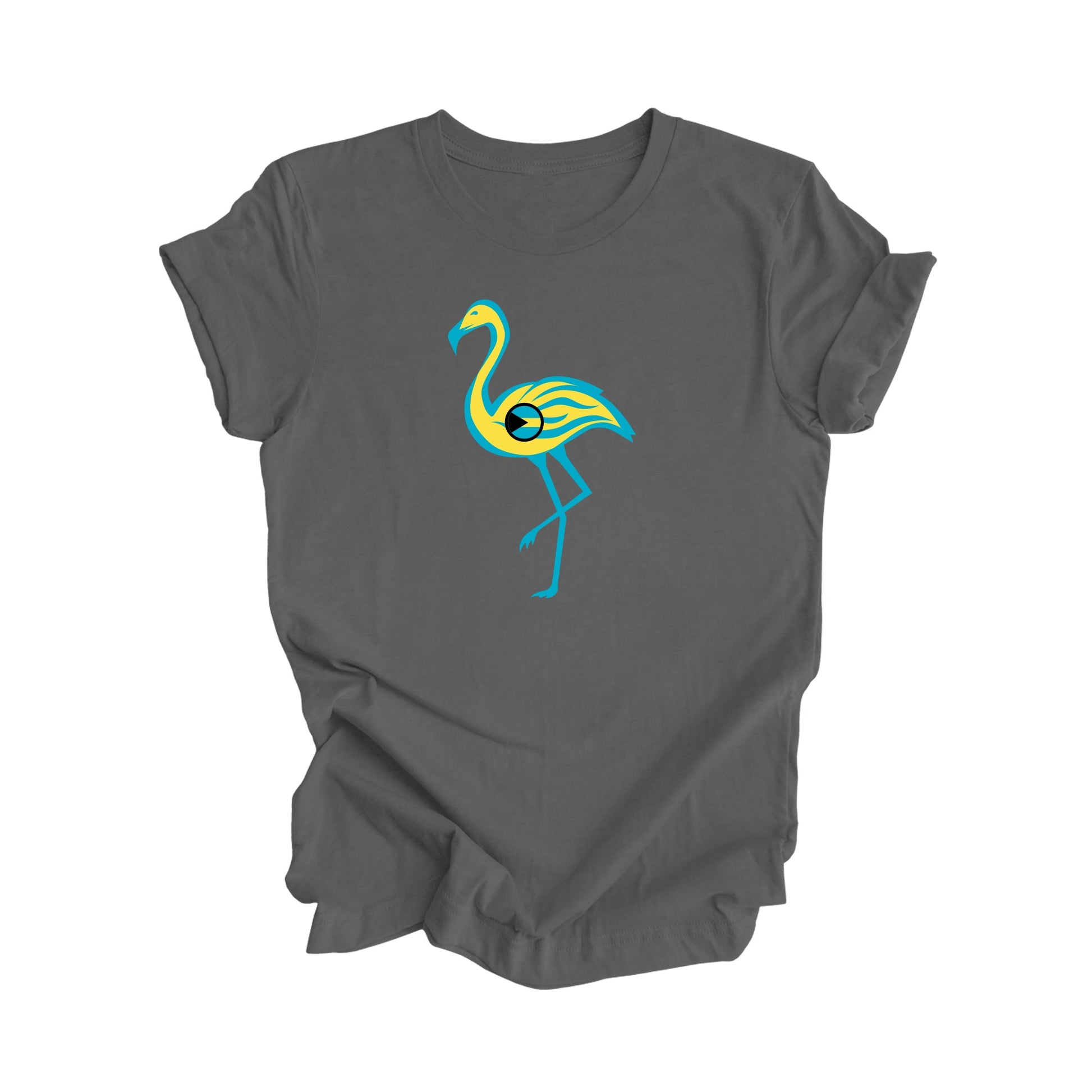 The Flamingo Bahamas - Bahamian Gift T-Shirt, Bahamas Present, National Symbol Tee Shirt, Carribean Shirt, 242 Area Code Shirt, Nassau Shirt, West Indies Tee - Inspired X