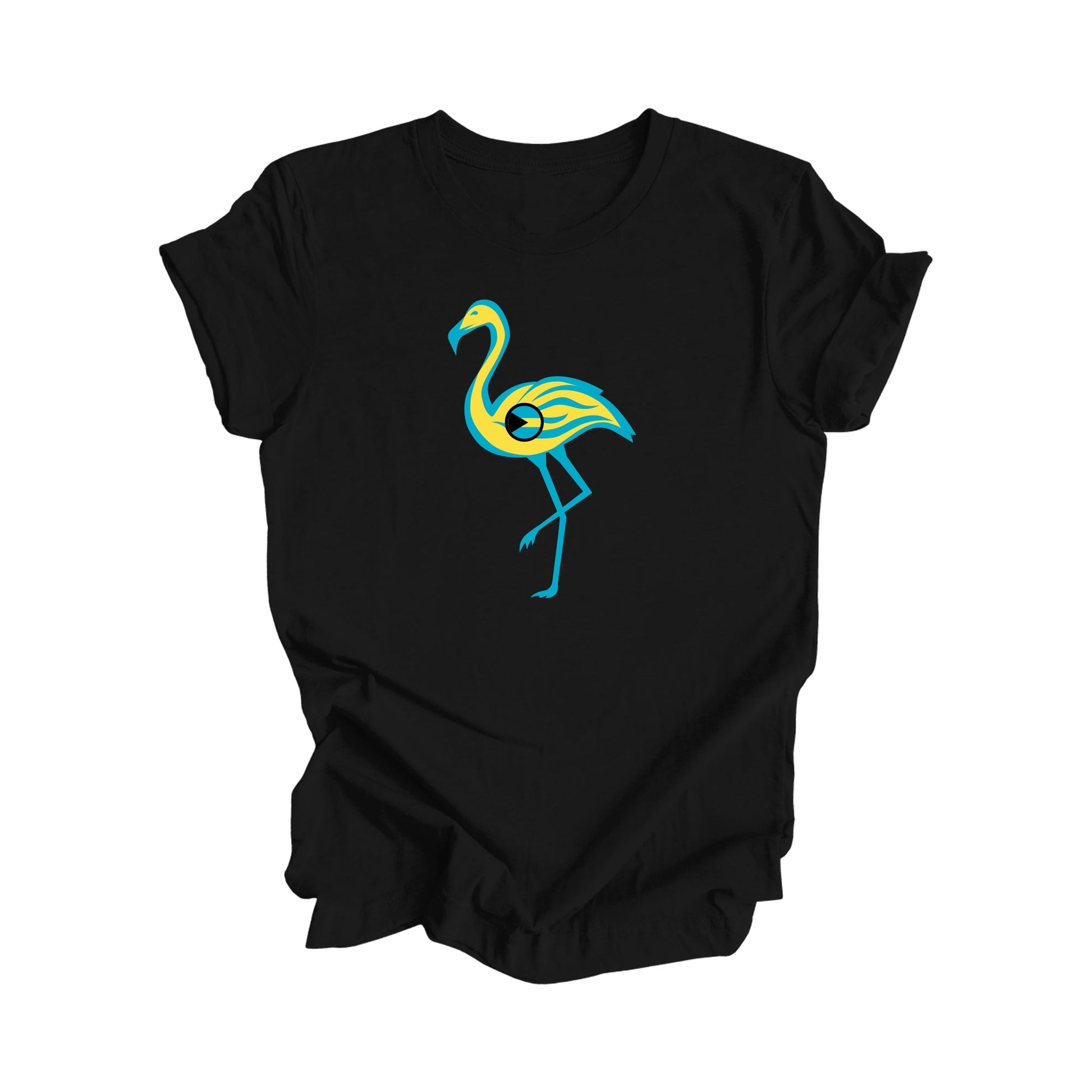 The Flamingo Bahamas - Bahamian Gift T-Shirt, Bahamas Present, National Symbol Tee Shirt, Carribean Shirt, 242 Area Code Shirt, Nassau Shirt, West Indies Tee - Inspired X