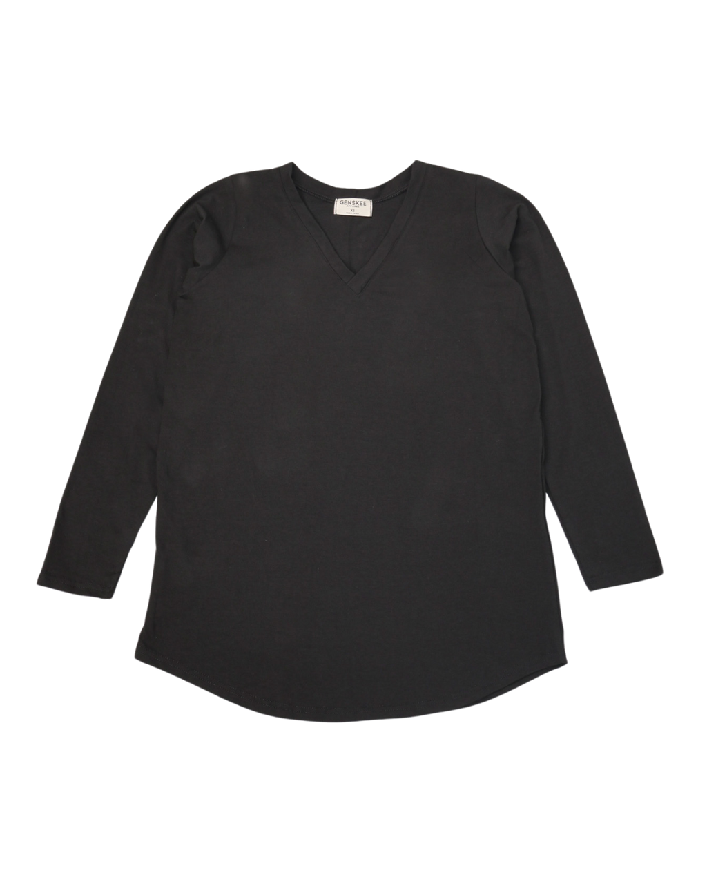 The Long Sleeve Perfect Tee in Black