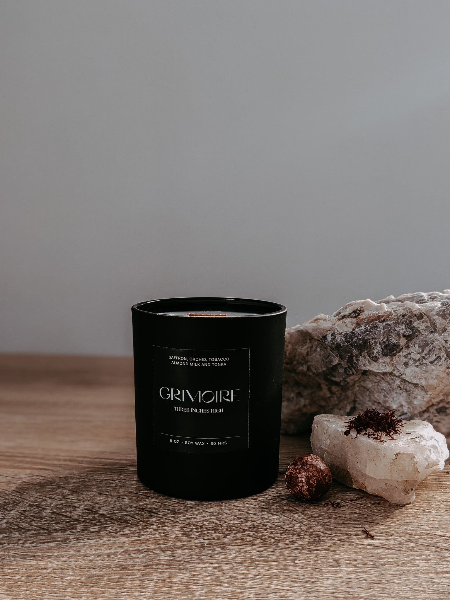Grimoire Candle - 8oz Soy Wax