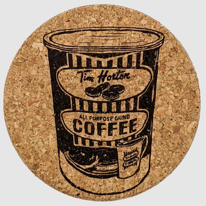 Sous-verres Boîte de conserve vintage Tim Hortons