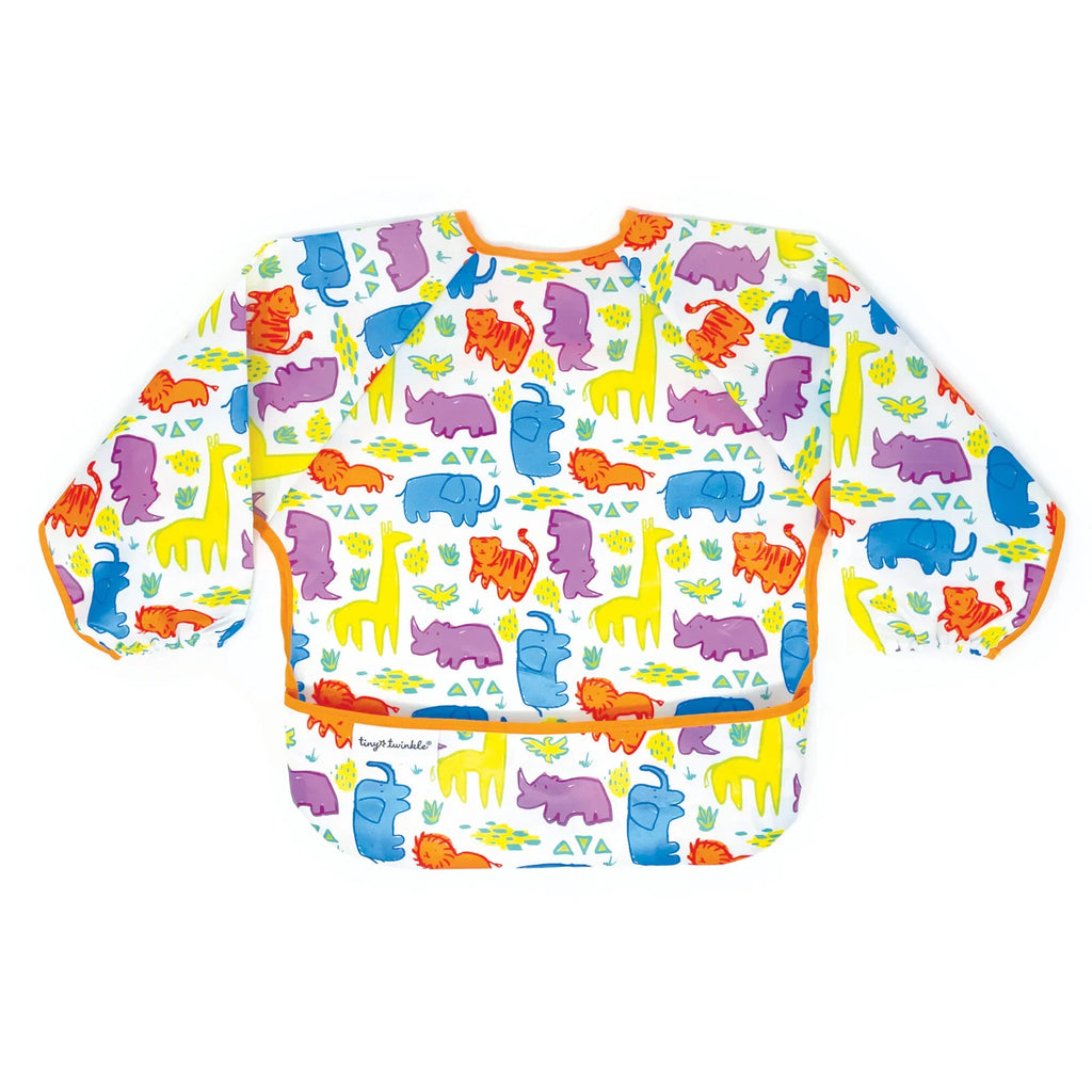 Tiny Twinkle Mess-proof Full Sleeve Bib 6-24M