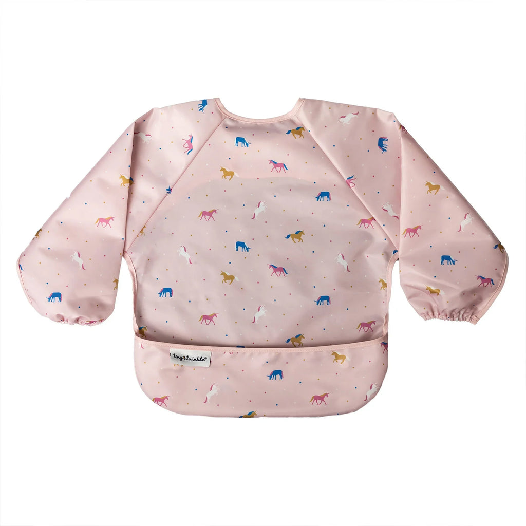 Tiny Twinkle Mess-proof Full Sleeve Bib 6-24M