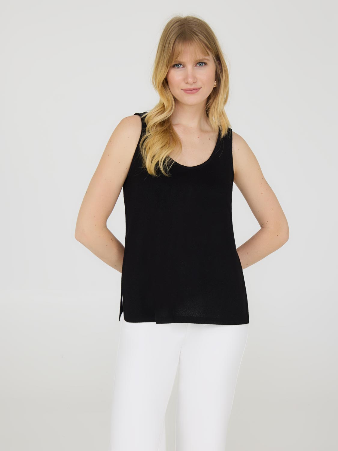 Débardeur en tricot ample