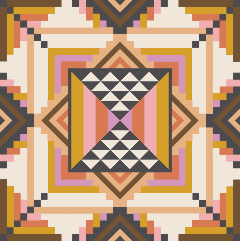 Diamond Flare Quilt Kit