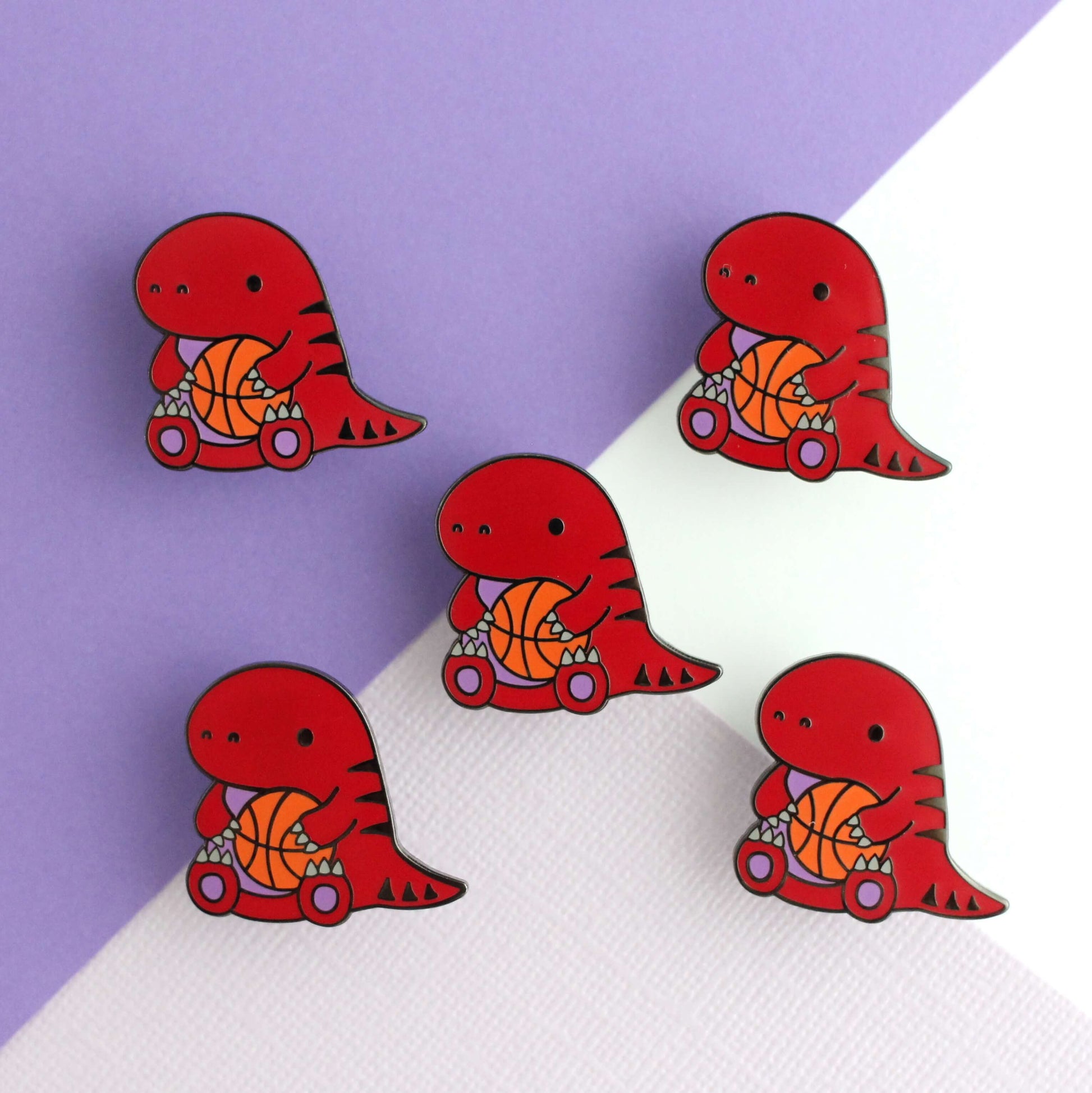 Épingle en émail des Raptors de Toronto