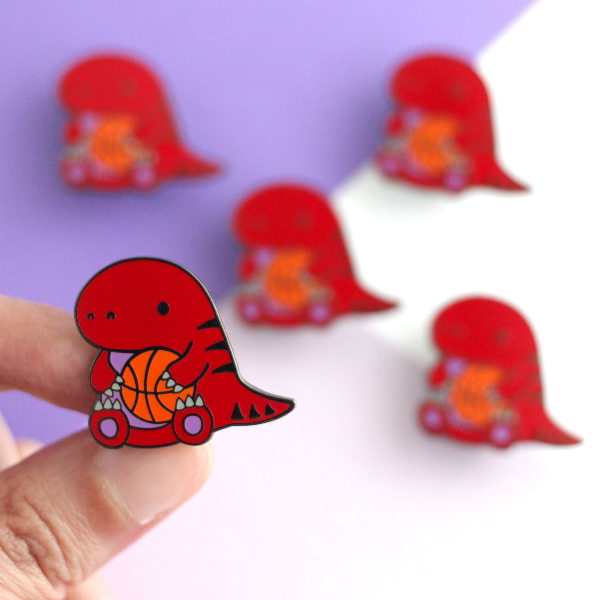 Épingle en émail des Raptors de Toronto
