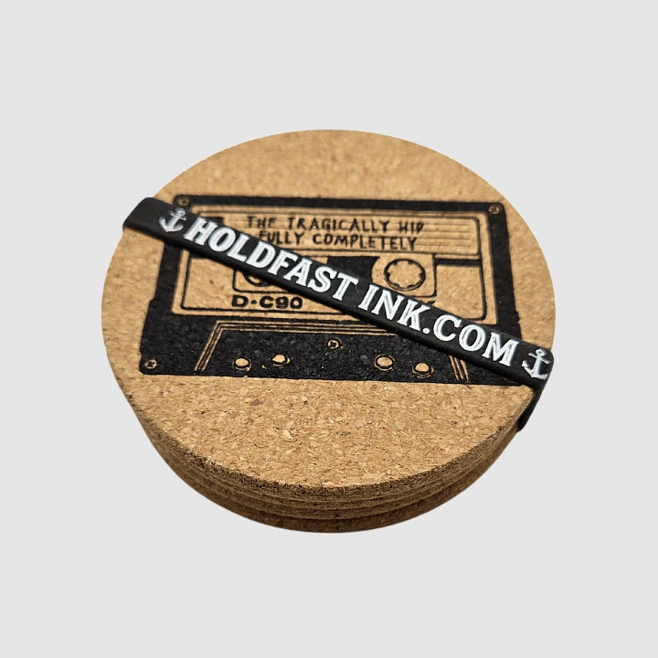 Tragically Hip Cassette Coasters