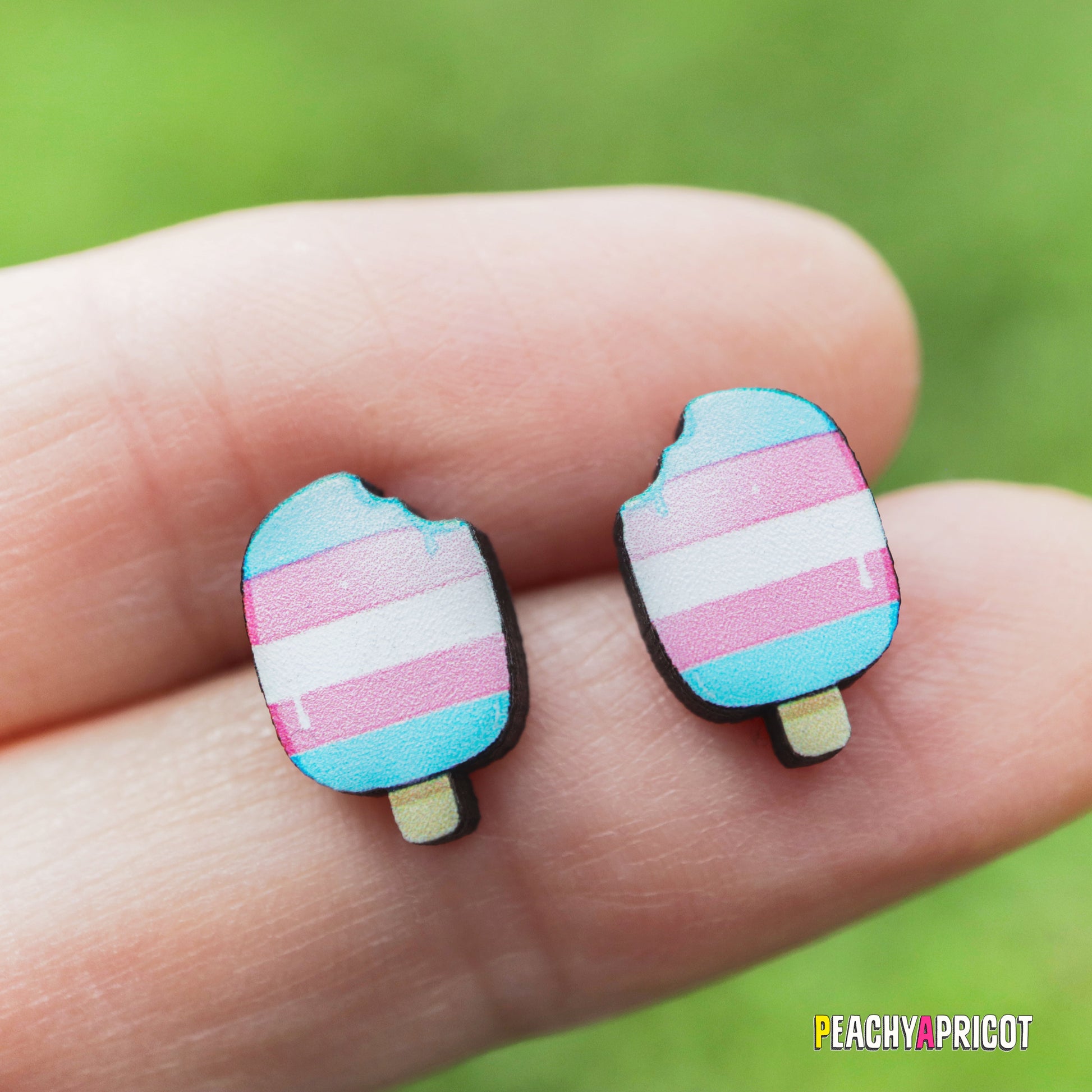 Boucles d'oreilles Trans Pride