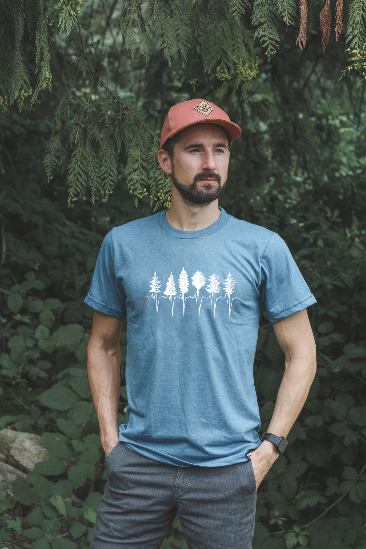 BCEFF TREELINE - T-shirt éco mixte