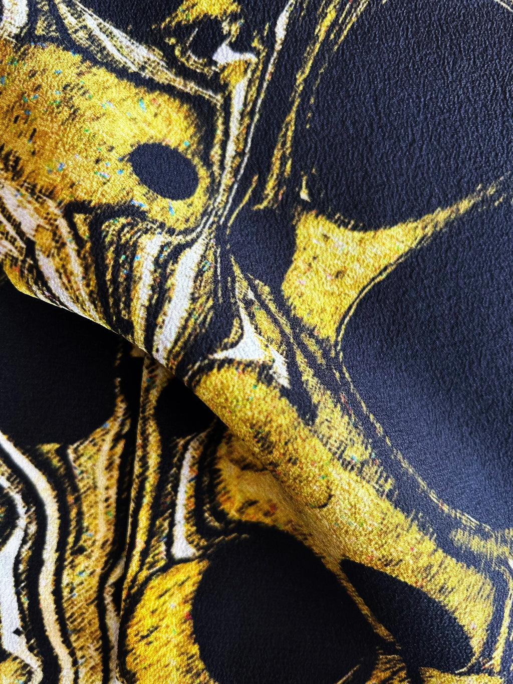 trippy venetian silk scarf