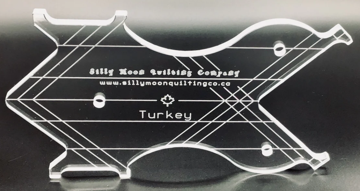 Silly Moon Ruler, Turkey 1/8"
