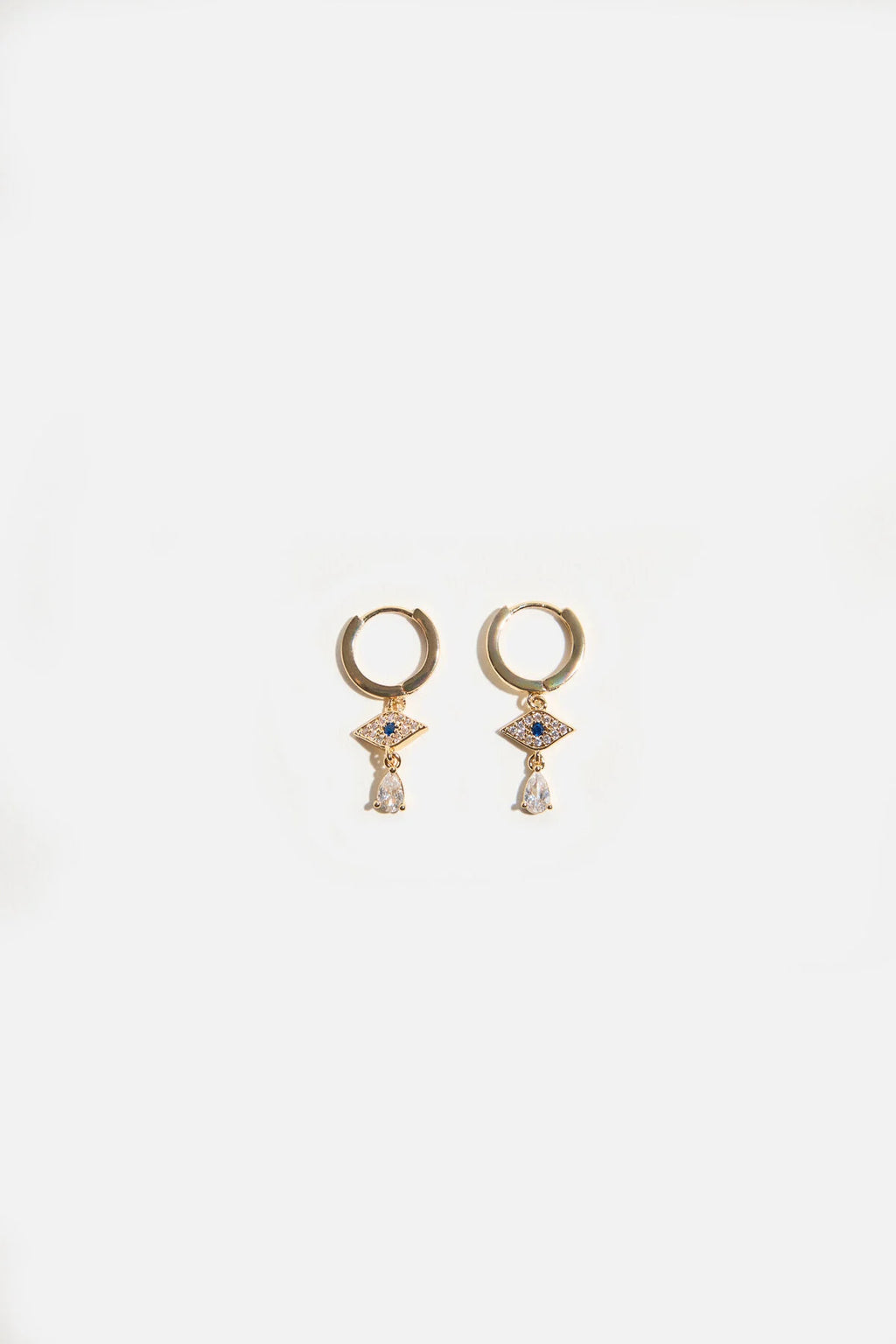 Boucles d'oreilles Huggie Mauvais Œil