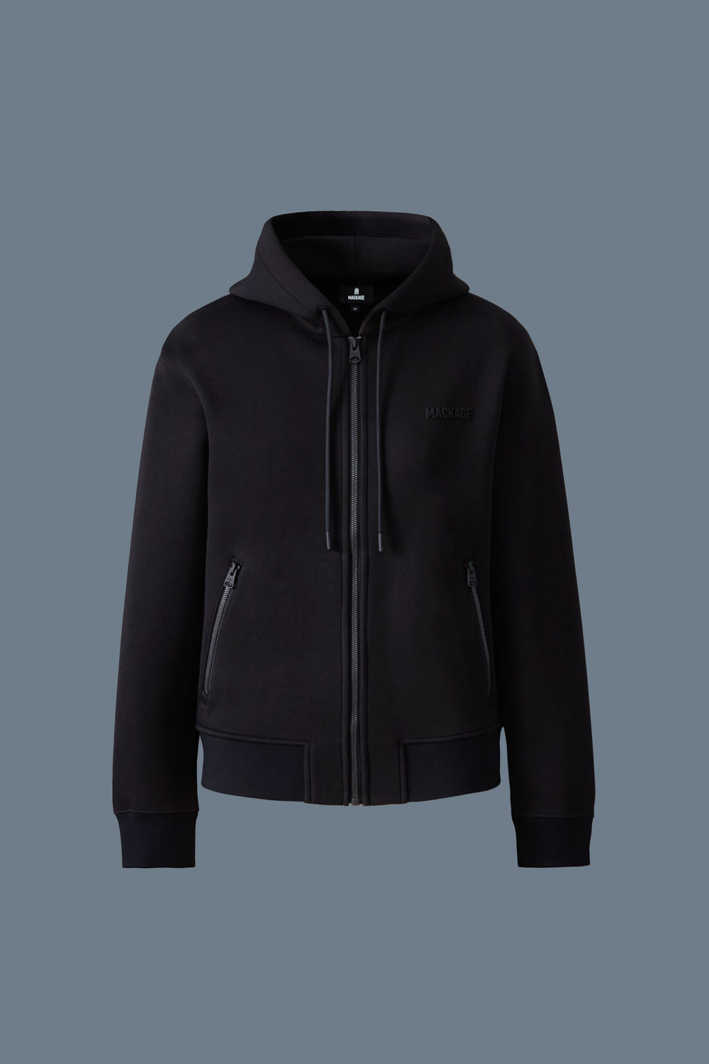 KRYSSA Double-Face Zip-Up Hoodie