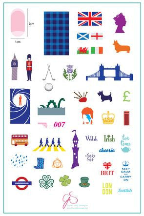 Clear Jelly Stamper - Best of British