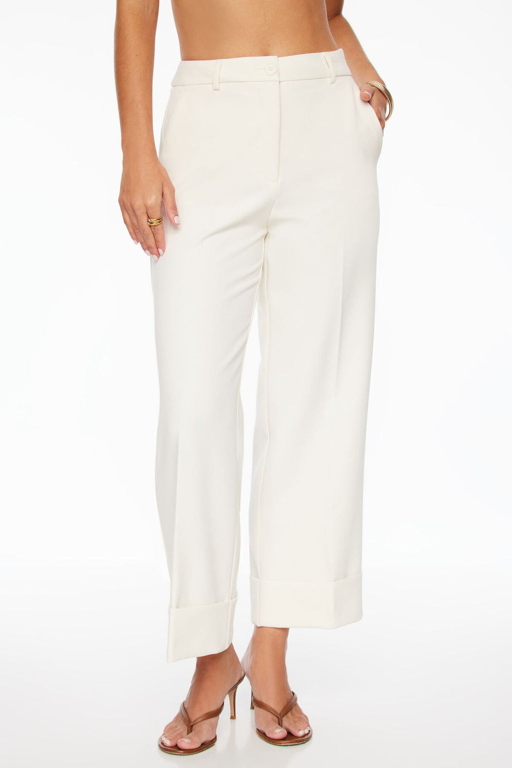 Pantalon à revers Max