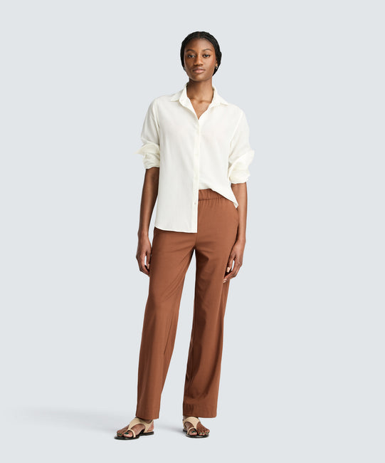 Chemise de voyage en laine mérinos pour femme