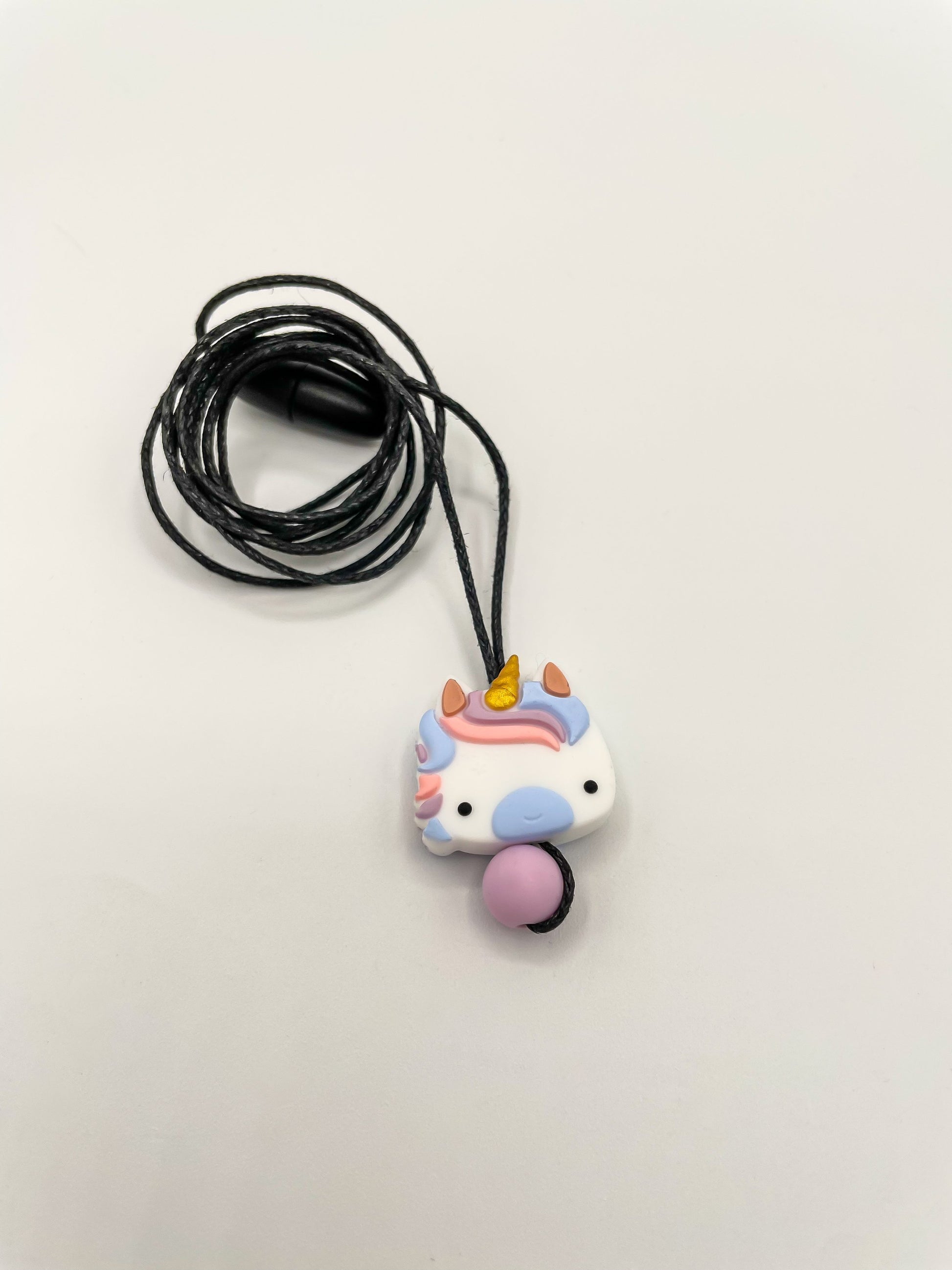Collier à mâcher licorne