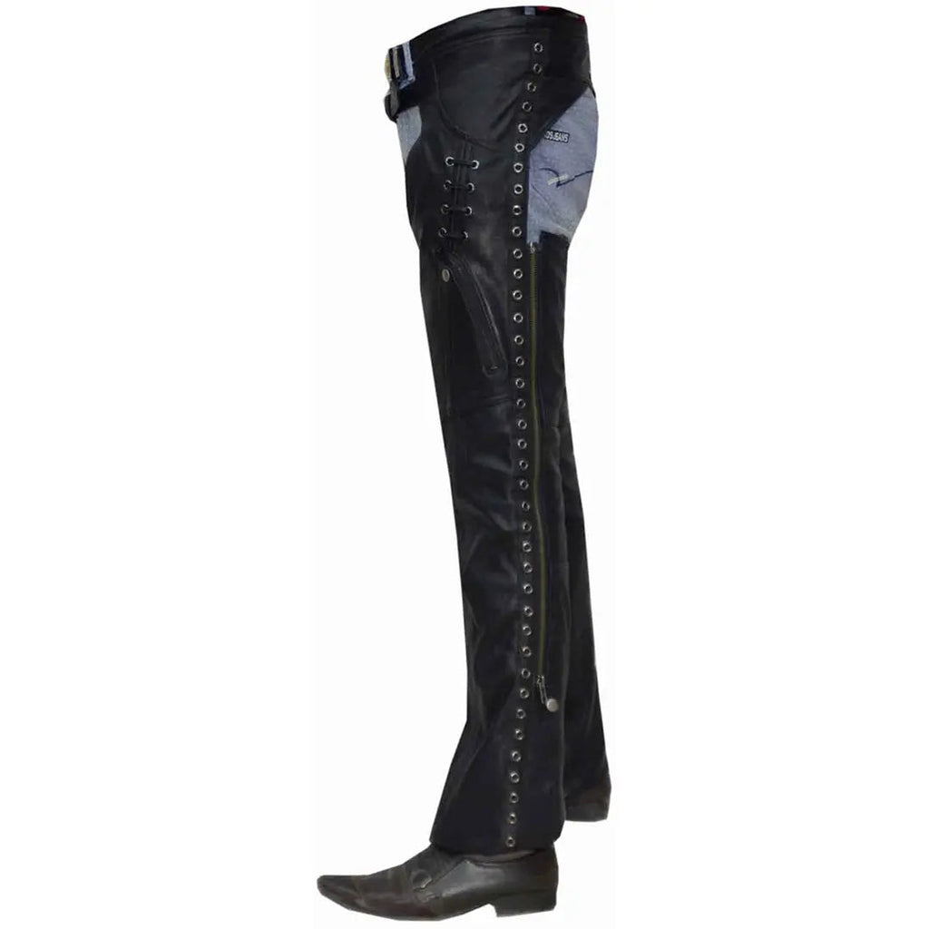 Unik International Women's Eyelet Laced Chaps