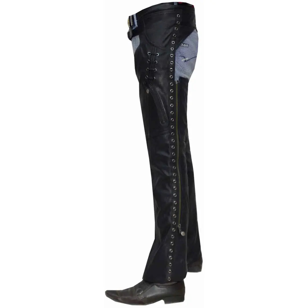 Unik International Women's Eyelet Laced Chaps