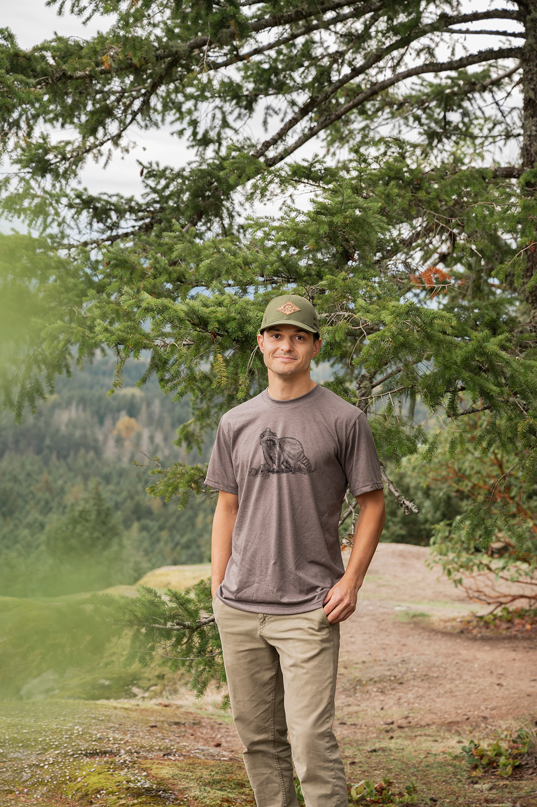 RACCOON - Unisex Eco Tee