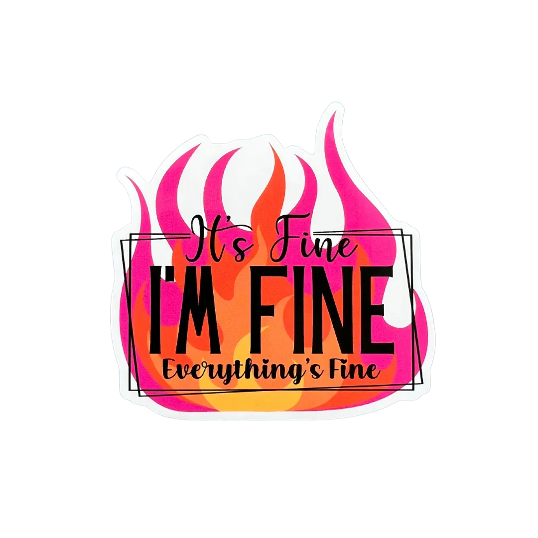 Everything's Fine Vinyl - Four Bears Sticker Club
