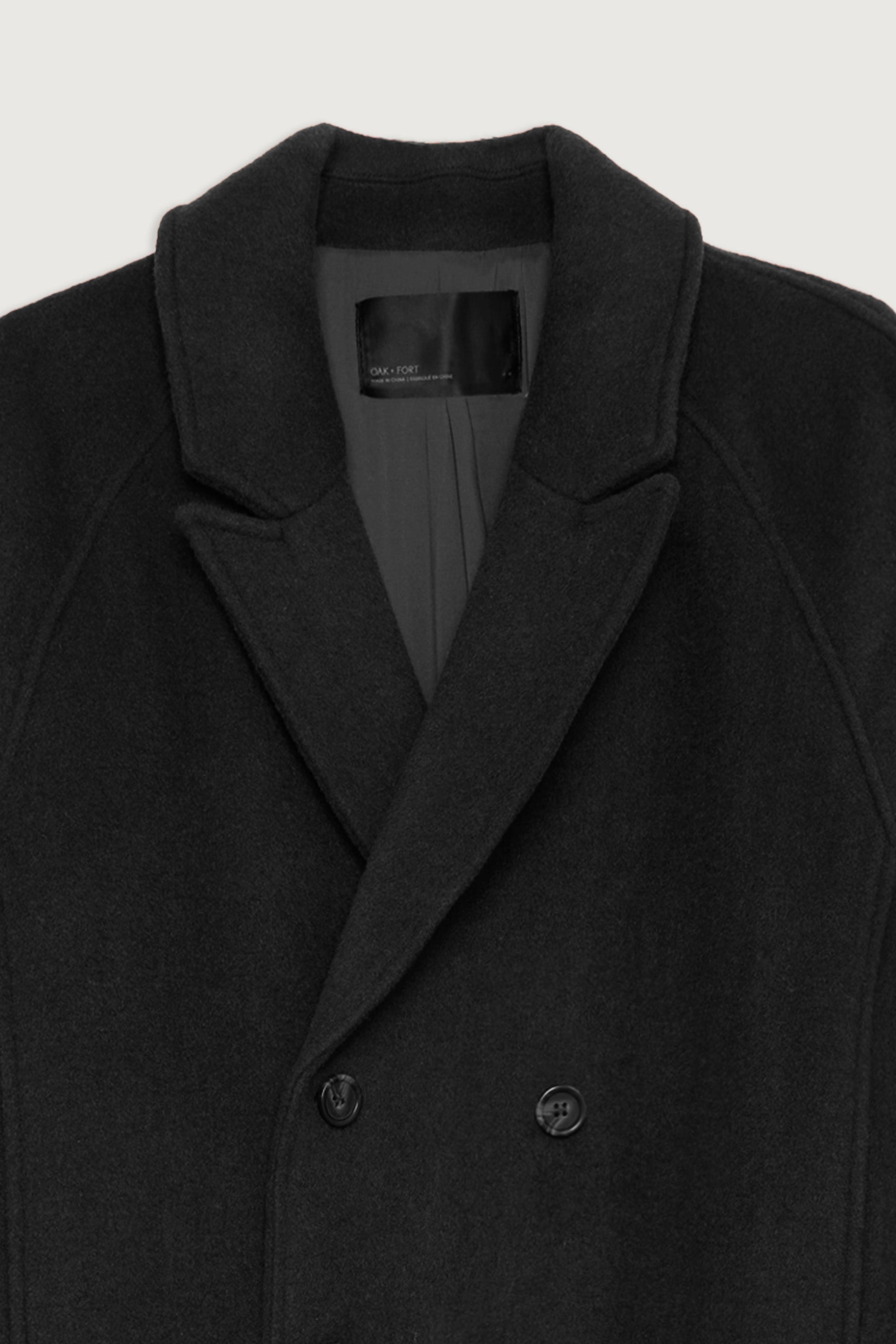 MANTEAU EN MÉLANGE DE LAINE