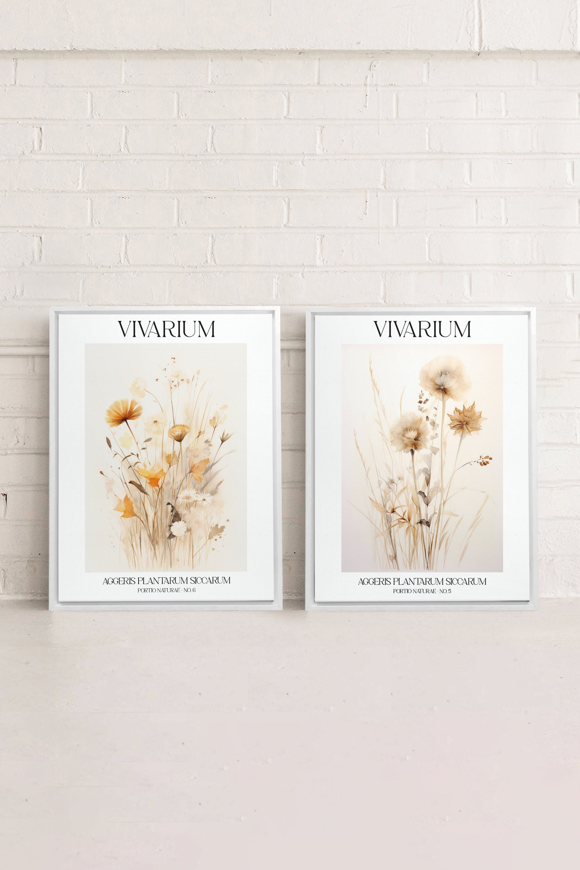 VIVARIUM COMBINATION (2 printed canvases)