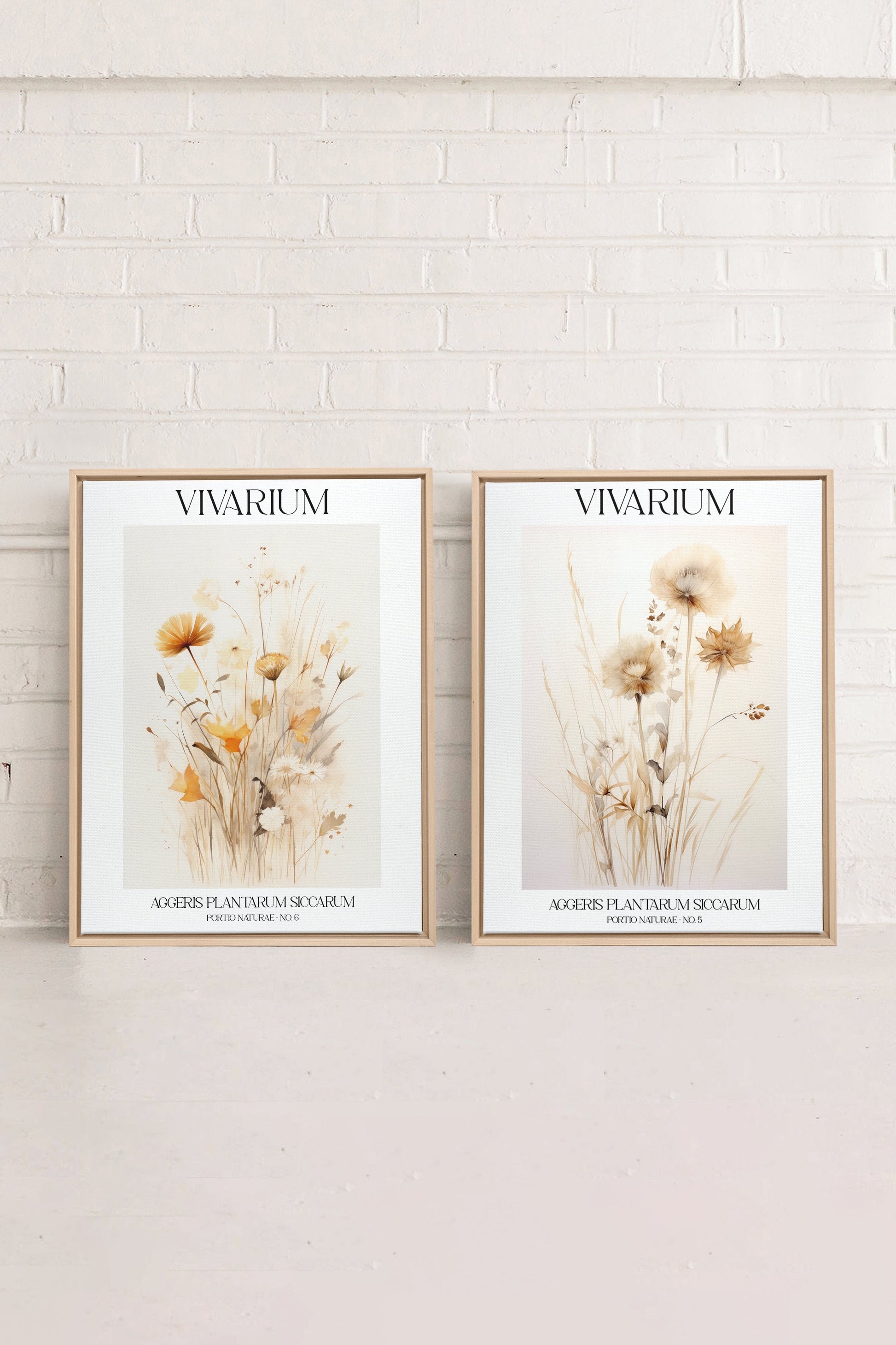 VIVARIUM COMBINATION (2 printed canvases)