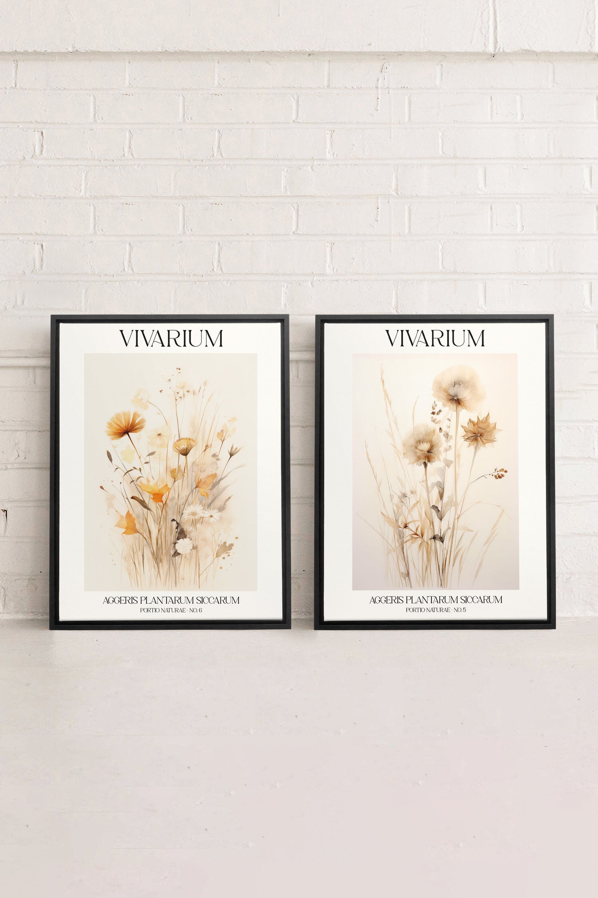 VIVARIUM COMBINATION (2 printed canvases)